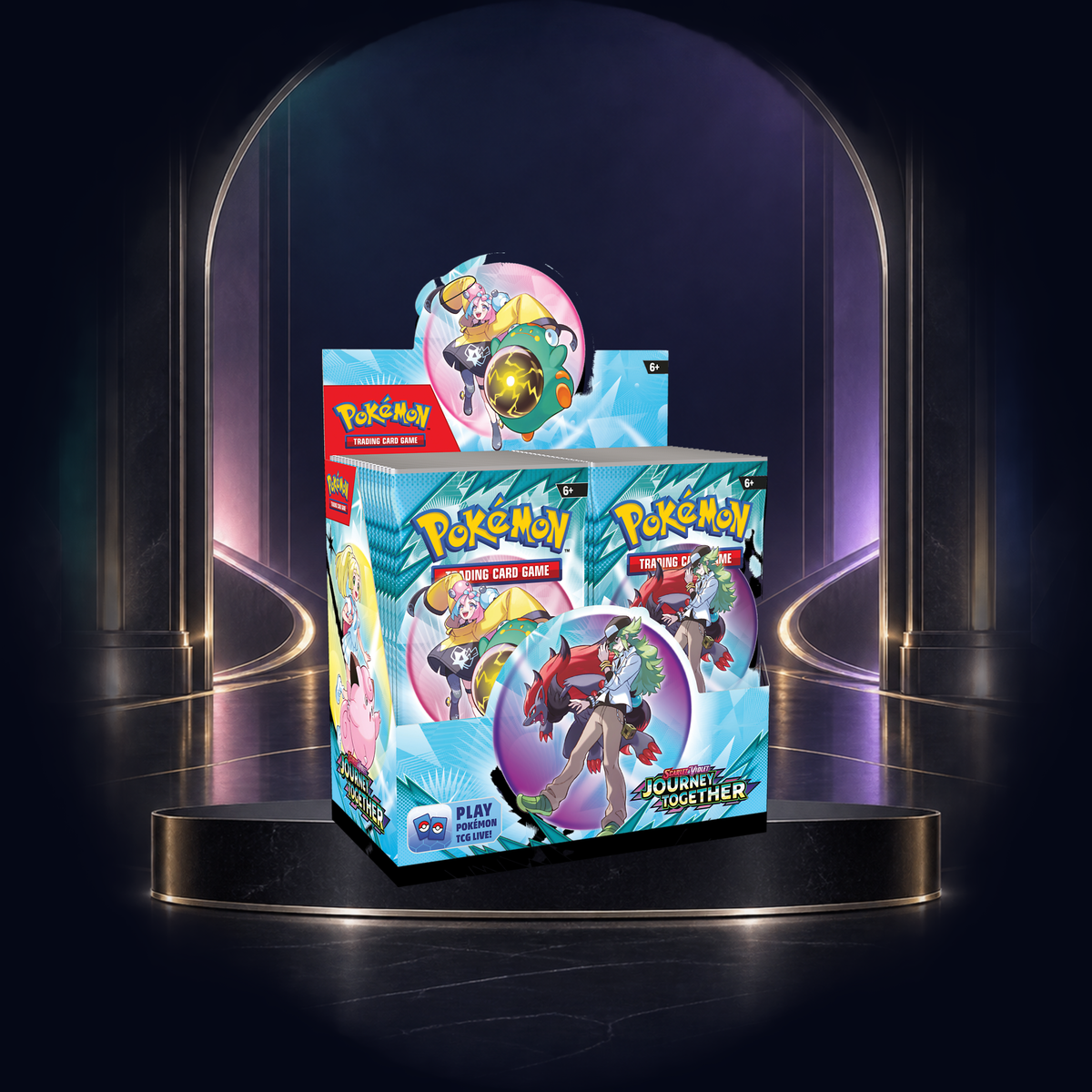 Pokemon TCG: Scarlet & Violet - Journey Together Enhanced Booster Box