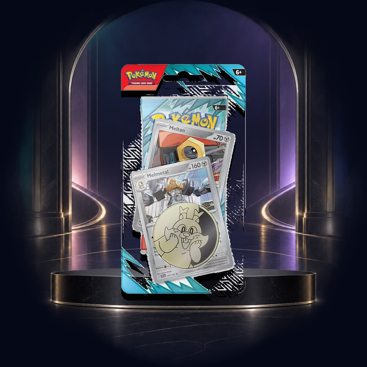 Pokemon TCG: Scarlet & Violet - Journey Together Single Pack Blister - Melmetal
