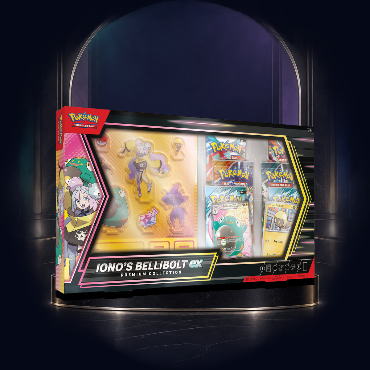 Pokemon TCG: Scarlet & Violet - Journey Together Iono’s Bellibolt ex Premium Collection
