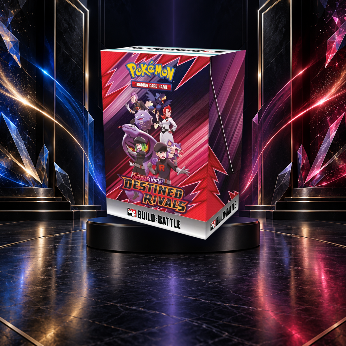 Pokémon TCG: Scarlet & Violet—Destined Rivals Build & Battle Box