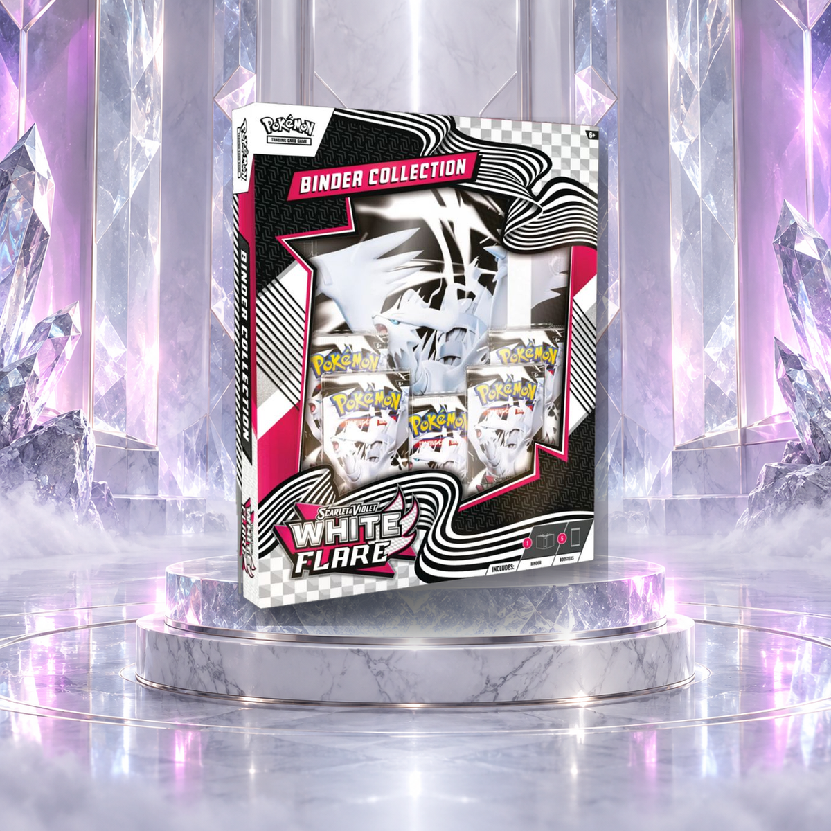Pokémon TCG: Scarlet & Violet—White Flare Binder Collection