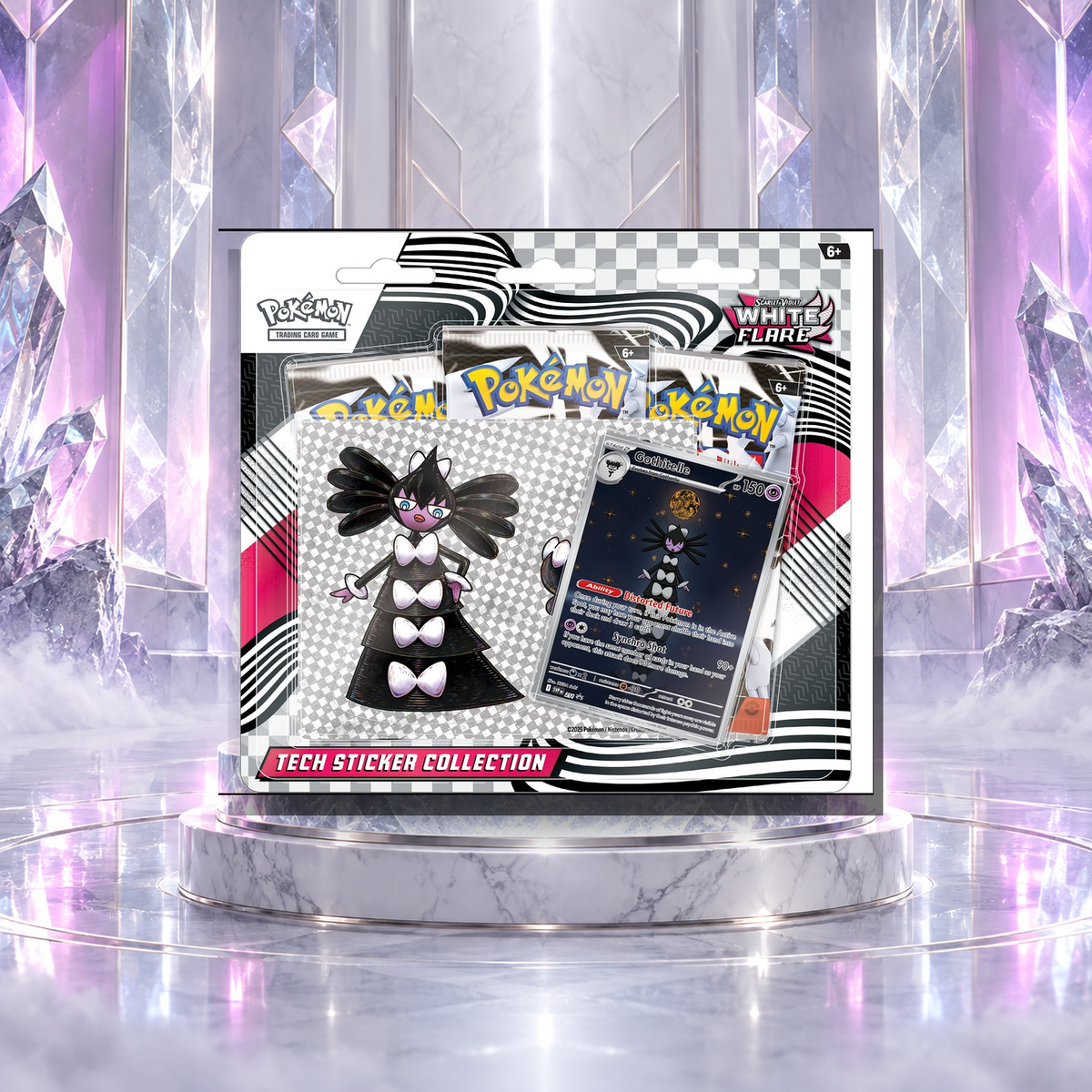Pokémon TCG: Scarlet & Violet—White Flare Tech Sticker Collection – Gothitelle