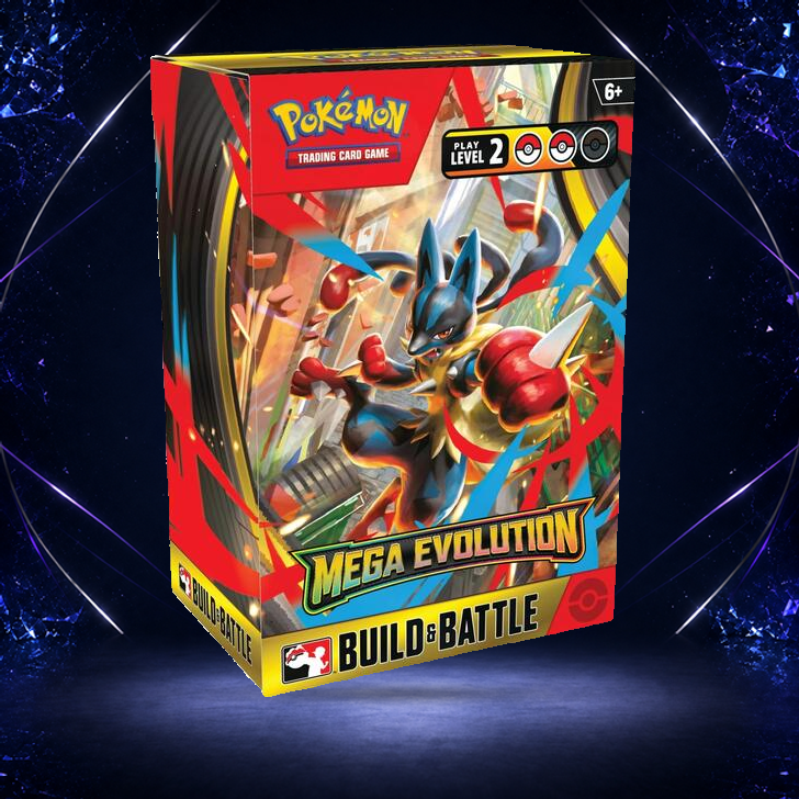 Mega Evolution Build & Battle Box — English factory-sealed retail edition
