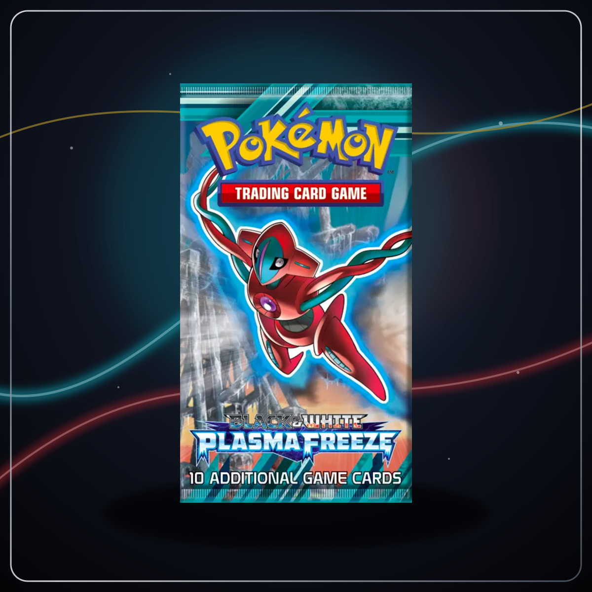 Black & White Plasma Freeze