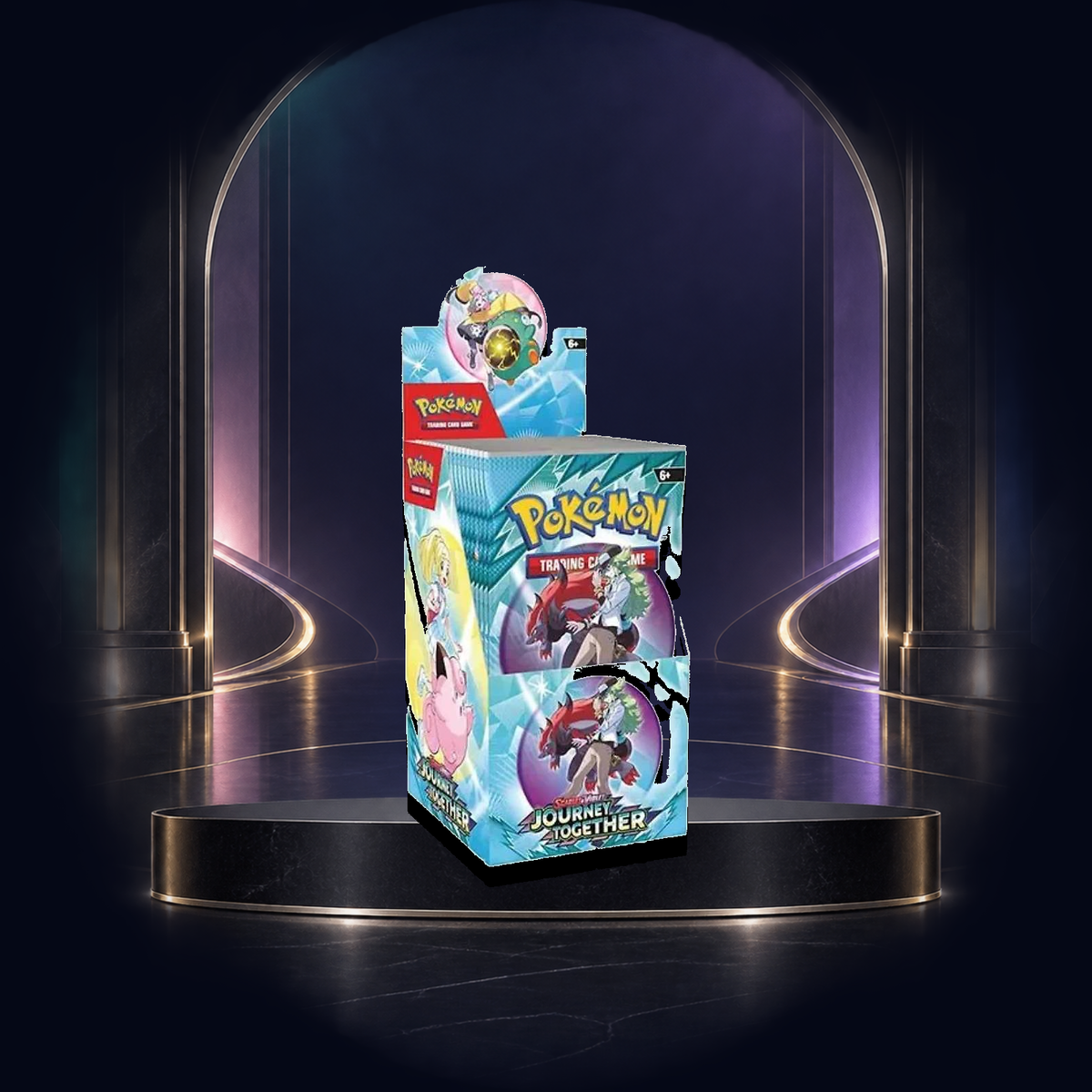 Pokemon TCG: Scarlet & Violet - Journey Together Half Booster Box - 18 Packs