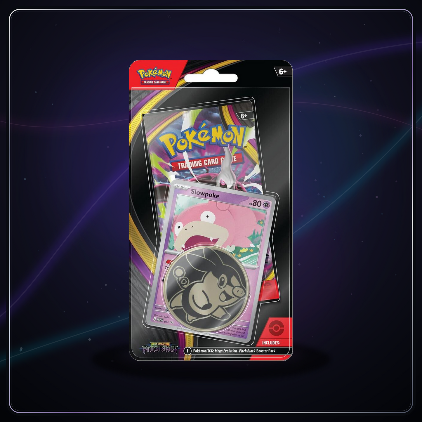 Pitch Black Single Pack Blister [Slowpoke]