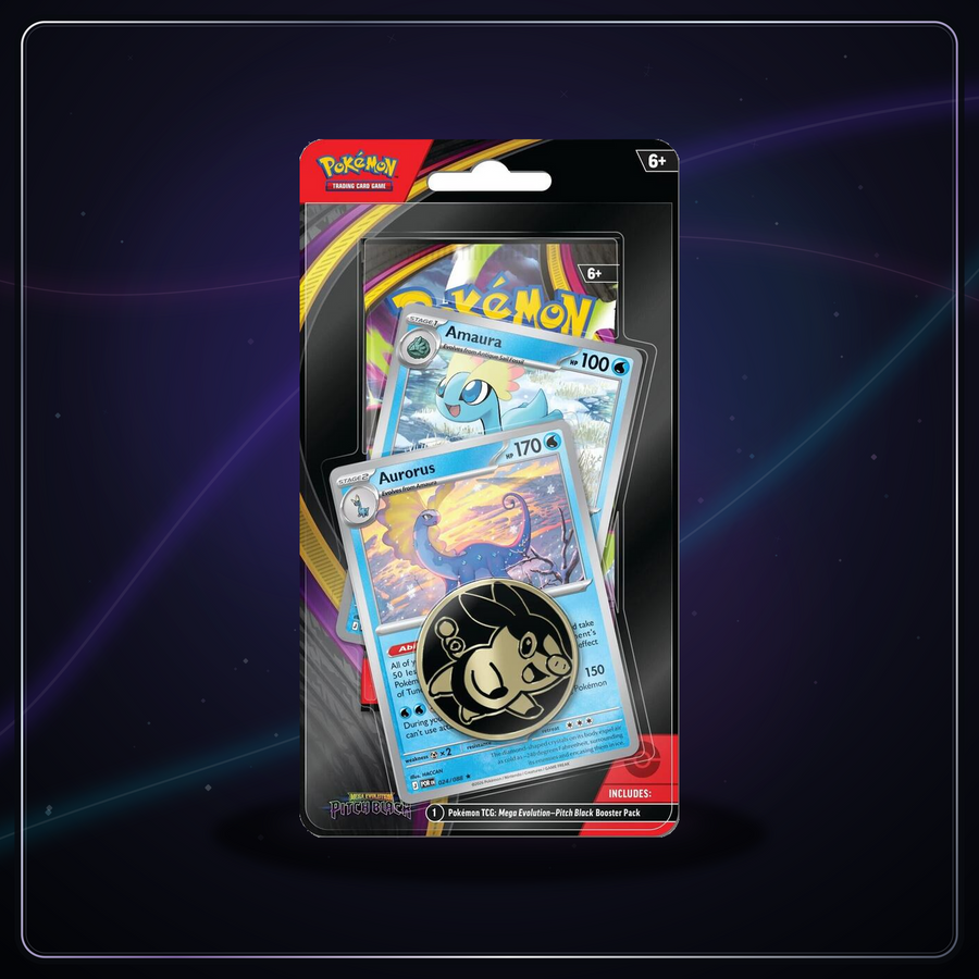 Pitch Black - Premium Checklane Blister [Amaura, Aurorus] (Target Exclusive)
