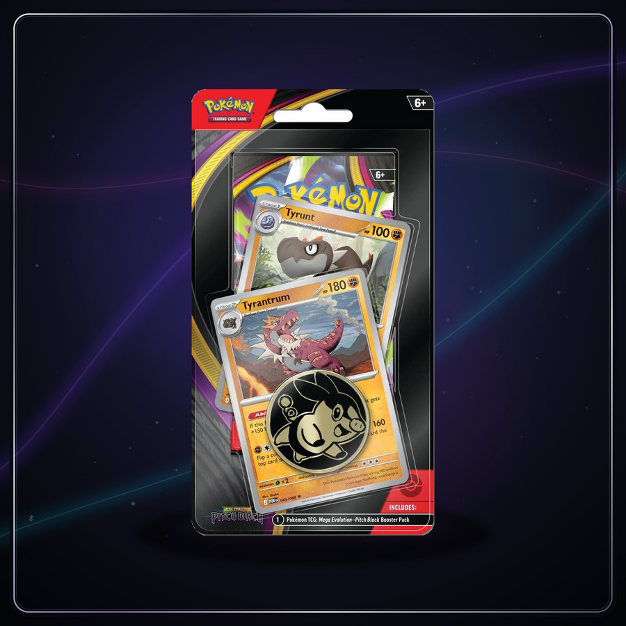 Pitch Black - Premium Checklane Blister [Tyrunt, Tyrantrum] (Target Exclusive)