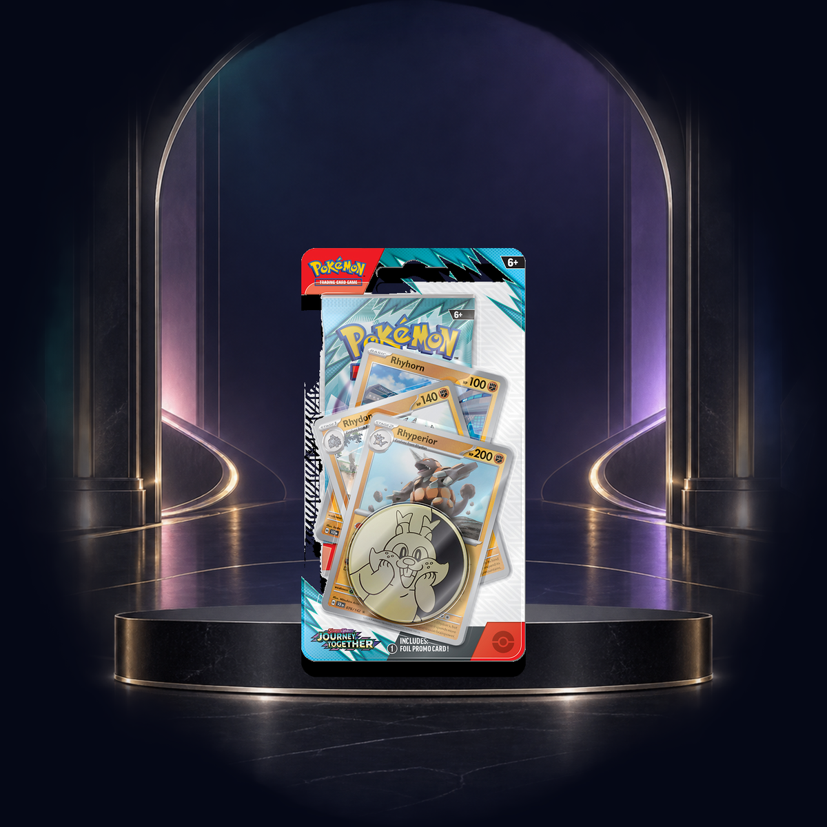 Pokemon TCG: Scarlet & Violet - Journey Together Premium Checklane Blister - Rhyperior
