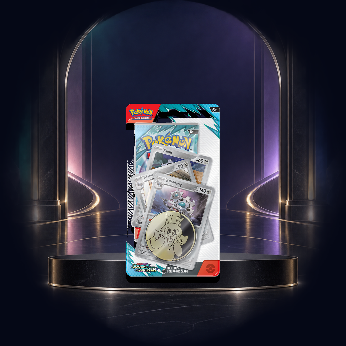 Pokemon TCG: Scarlet & Violet - Journey Together Premium Checklane Blister - Klinklang