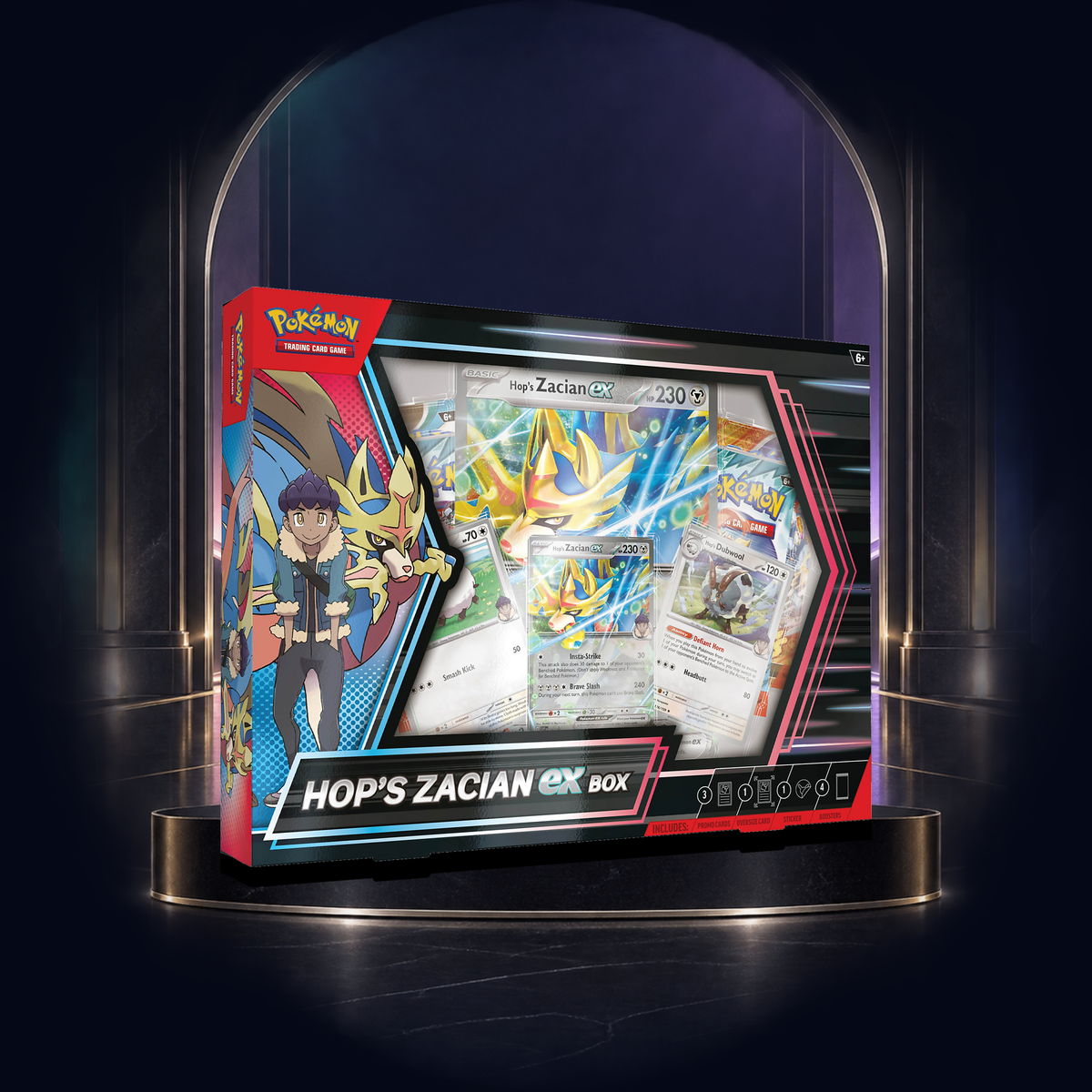 Pokemon TCG: Scarlet & Violet - Journey Together Hop’s Zacian ex Box