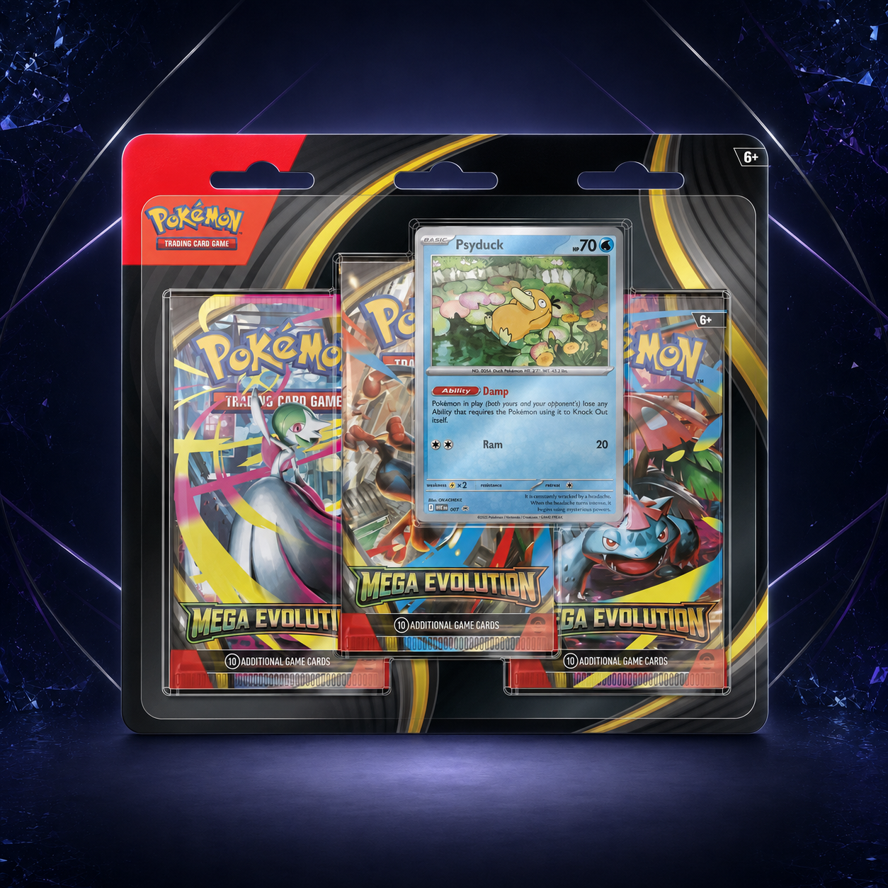Mega Evolution 3 Pack Blister [Psyduck]