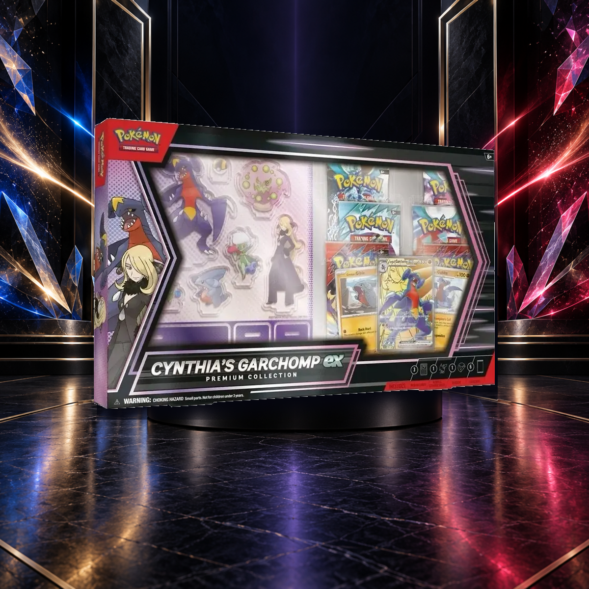 Pokémon TCG: Destined Rivals Cynthia's Garchomp ex Premium Collection