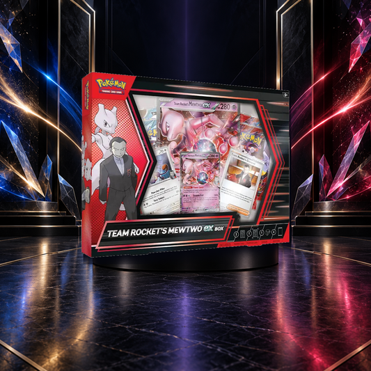 Pokémon TCG: Team Rocket's Mewtwo ex Box