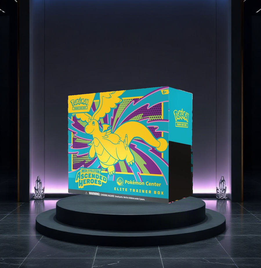 Ascended Heroes Pokemon Center Elite Trainer Box (Exclusive) — English Pokémon Center exclusive edition