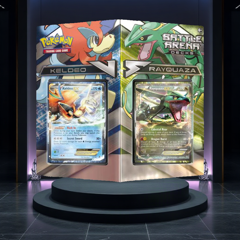 Battle Arena Decks: Keldeo EX vs Rayquaza EX — English