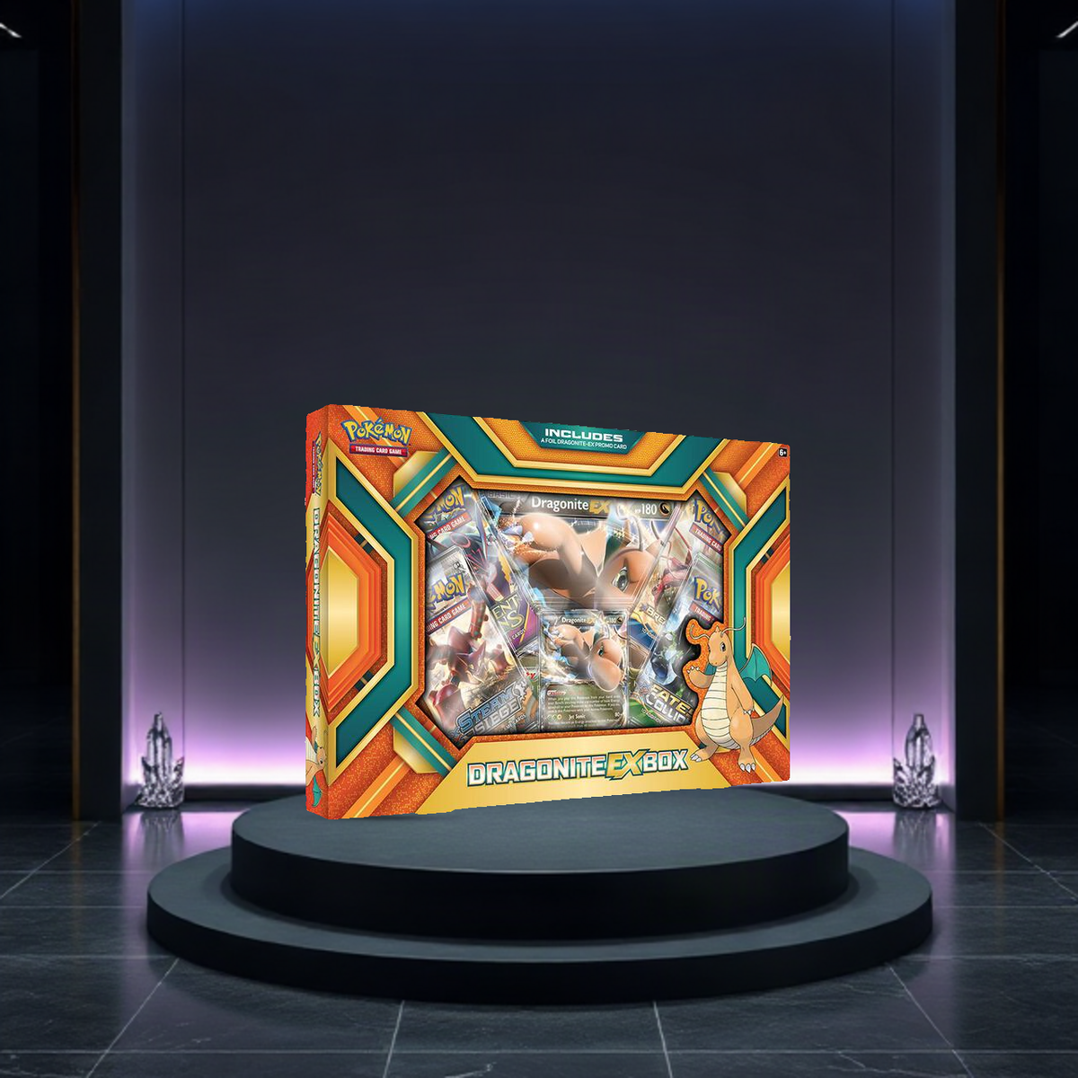 Dragonite EX Box — English October 2016 retail edition