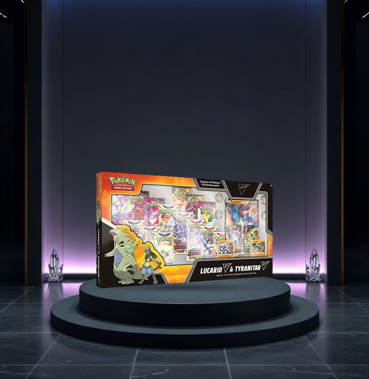 Heavy Hitters Premium Collection — English factory-sealed Heavy Hitters Premium Collection; quantity: 1