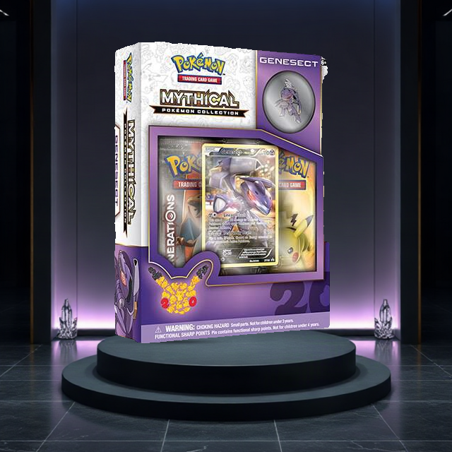 Mythical Pokemon Collection Box [Genesect] — English 20th Anniversary Genesect collection