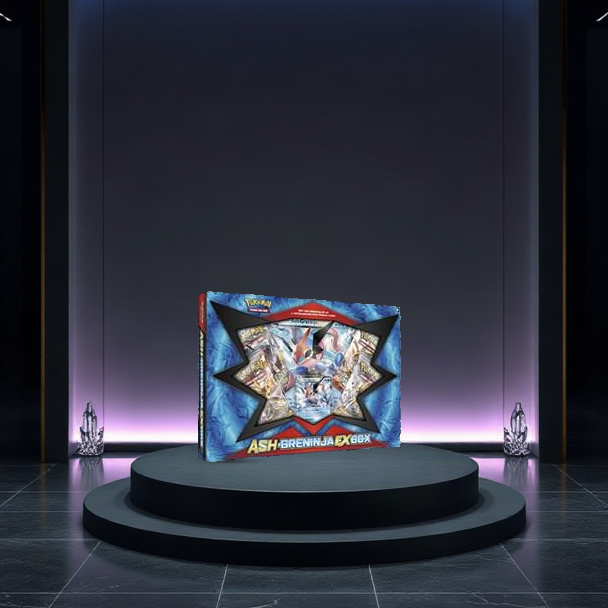 Pokémon TCG: Ash-Greninja-EX Box — English factory-sealed original retail sale unit