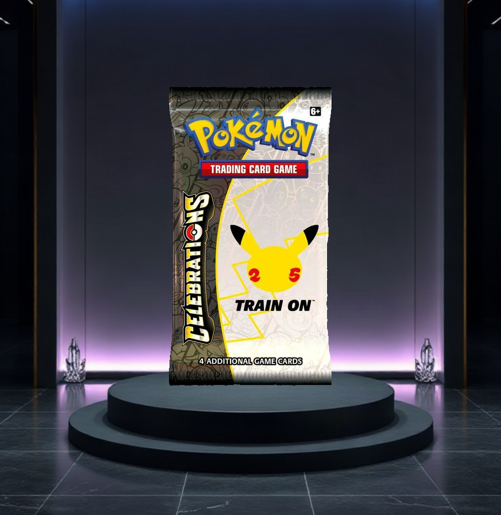 Pokémon TCG: Celebrations Booster Pack — English 4-card booster pack