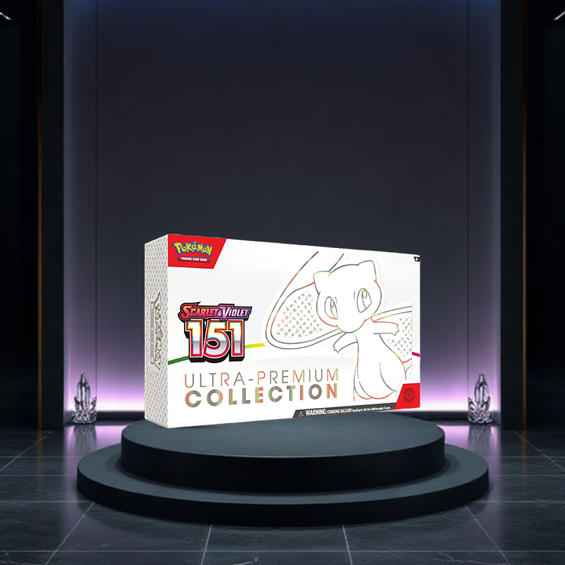 Pokémon TCG: Scarlet & Violet—151 Ultra-Premium Collection — English; single factory-sealed retail collection