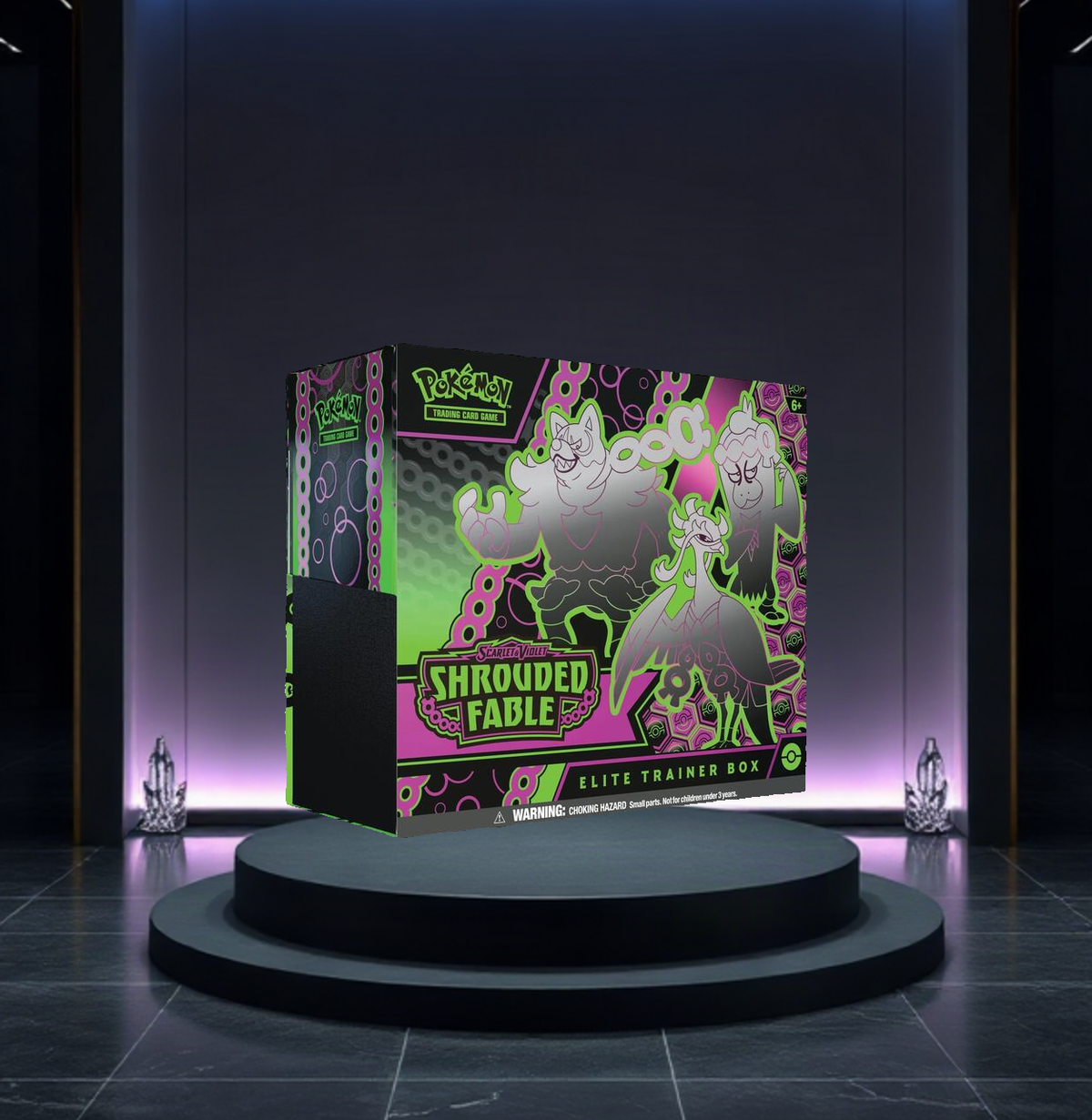 Pokémon TCG: Scarlet & Violet—Shrouded Fable Elite Trainer Box — English standard retail unit