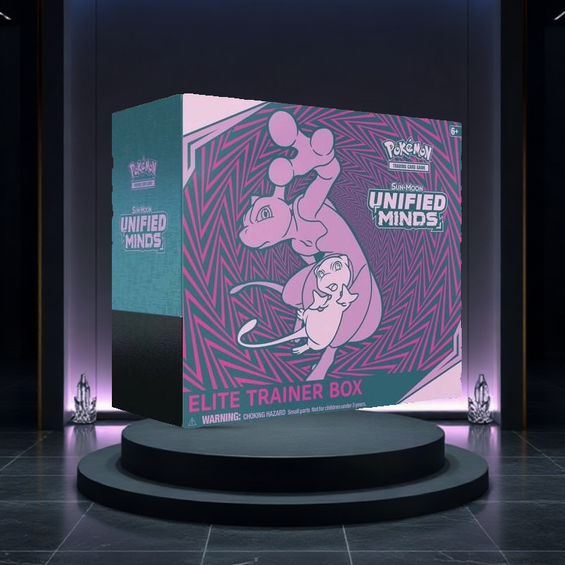 Pokémon TCG: Sun & Moon—Unified Minds Elite Trainer Box — Standard English retail edition