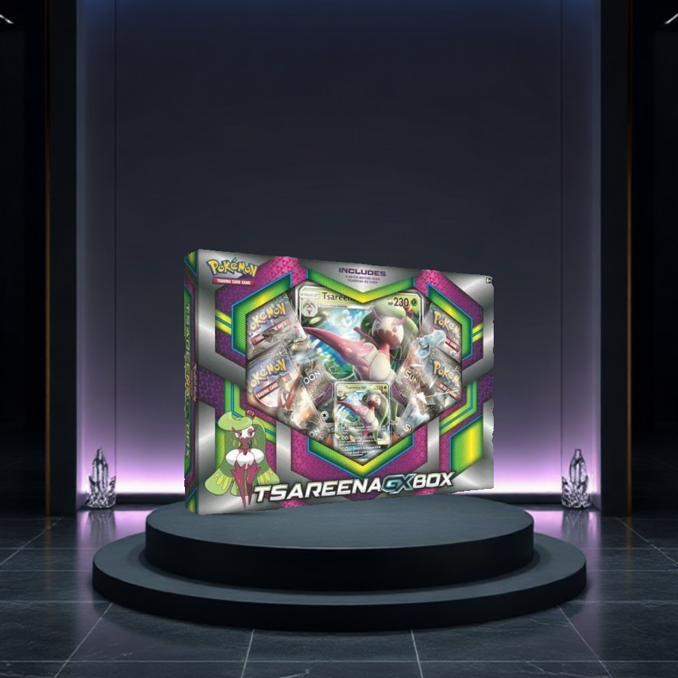 Pokémon TCG: Tsareena GX Box — English original factory-sealed retail sale unit
