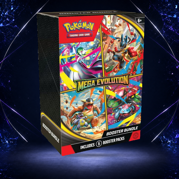Mega Evolution Booster Bundle — English standard factory-sealed Booster Bundle; quantity: 1