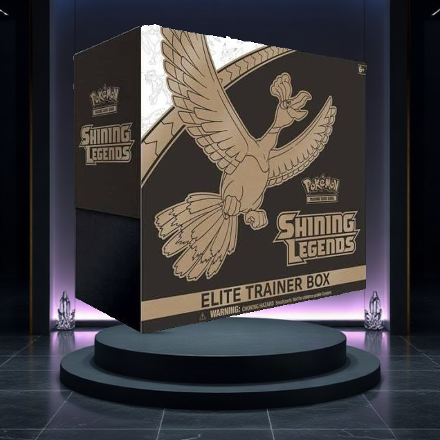 Shining Legends Elite Trainer Box — English standard factory-sealed retail edition