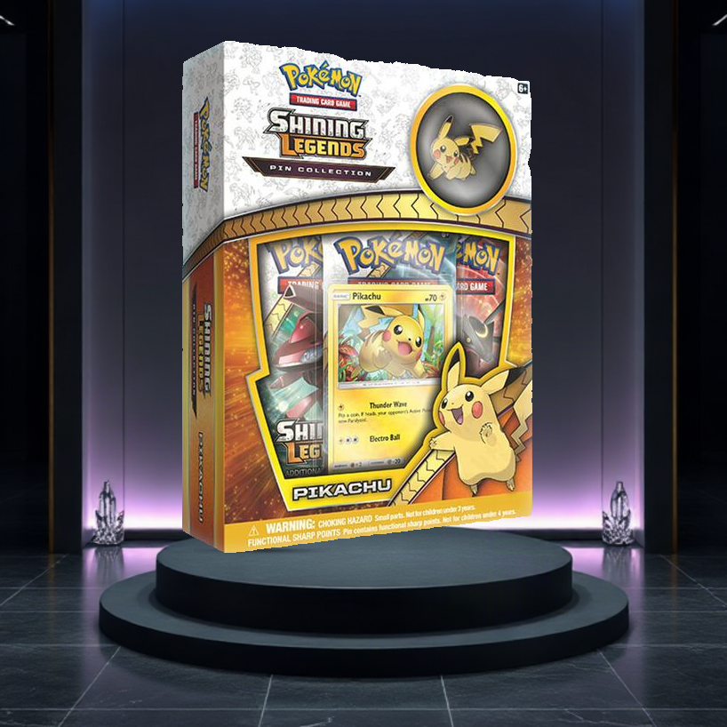 Shining Legends Pin Collection: Pikachu — English Pikachu variant
