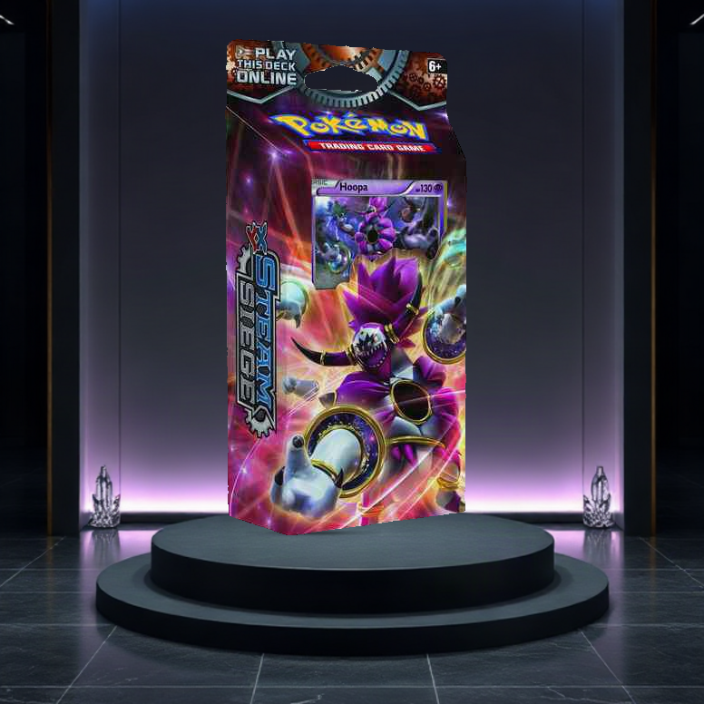 Steam Siege Theme Deck - "Ring of Lightning" [Hoopa] — English factory-sealed original retail sale unit