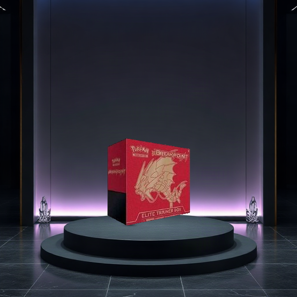 XY BREAKpoint Elite Trainer Box — English Mega Gyarados design retail edition