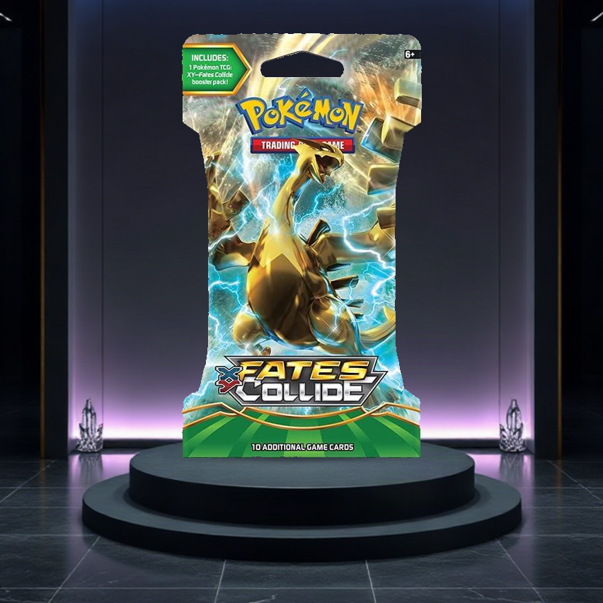 XY - Fates Collide Sleeved Booster Pack [Lugia BREAK] — English factory-sealed sleeved booster pack; Lugia BREAK artwork